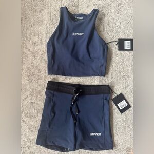 Bandit running stamina set size S navy